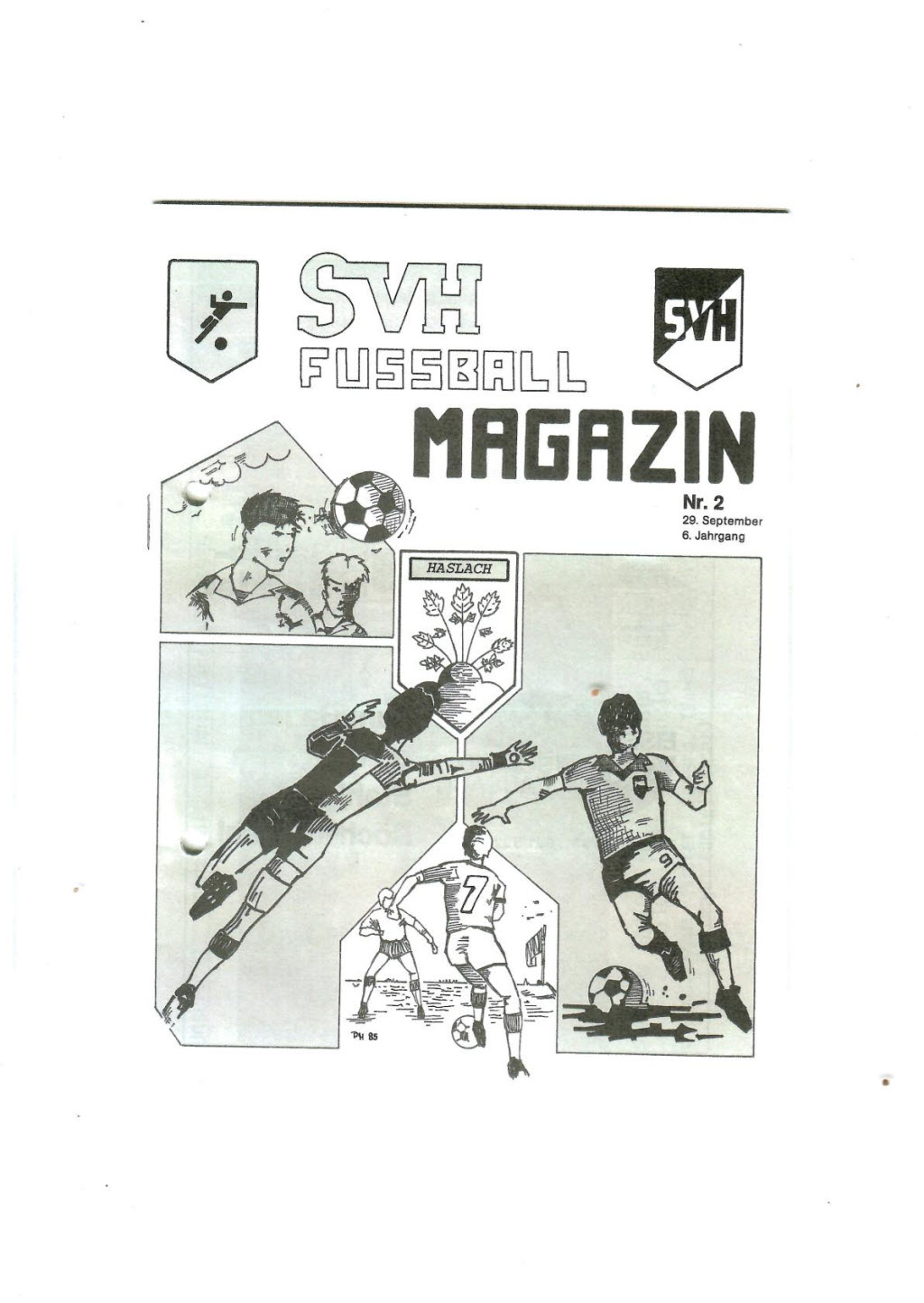 Titelbild: Saisons 1985/86 – 1995/96