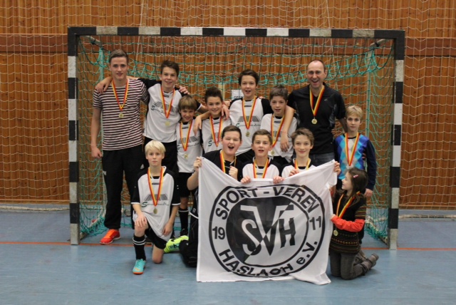 D-Junioren des SV Haslach sind Bezirksfutsalmeister