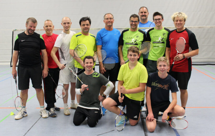 Die Badmintongruppe ist nun auch online
