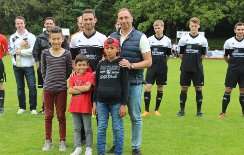 Flüchtlingshilfe beim SV Haslach erhält Förderpreis
