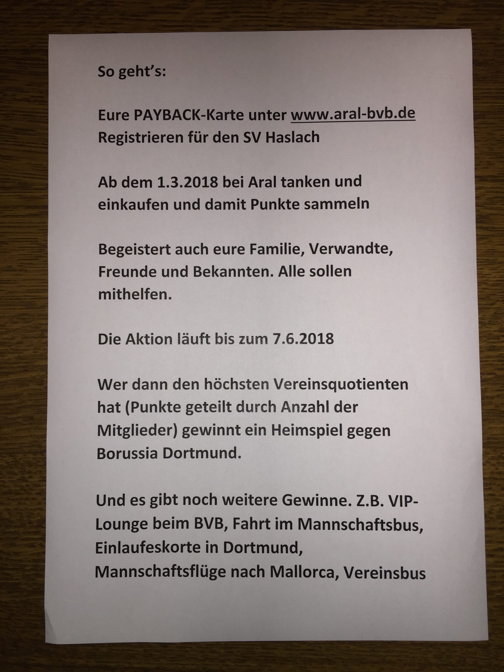 Hier geht's zur Registrierung