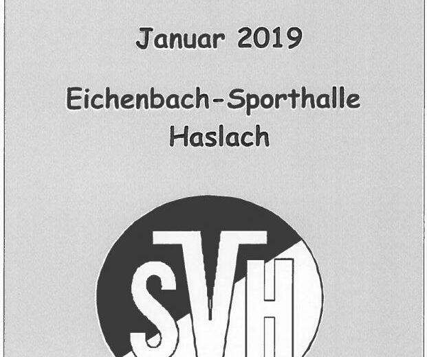 Kinzigtal-Cup der G- bis C-Junioren 19./20. und 26./27. Januar 2019