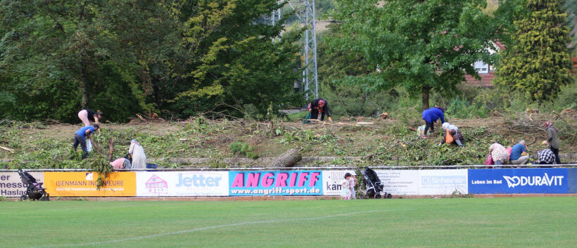 Fotoblog zur Stadionsanierung