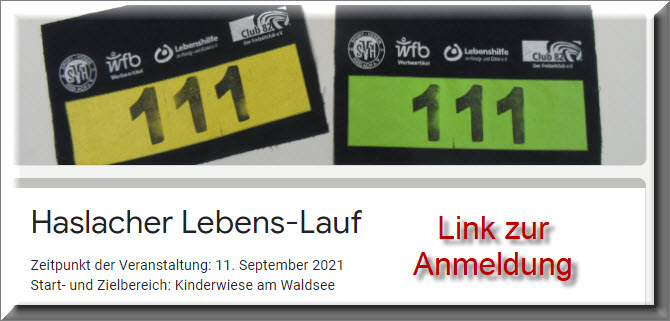 Haslach läuft für einen guten Zweck