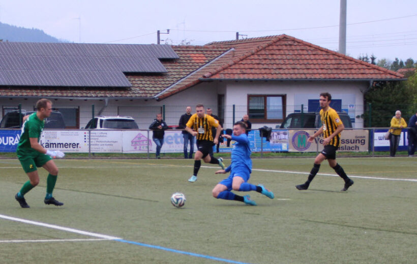 Weiter Weg bis zum 2:1 Sieg des SV Haslach