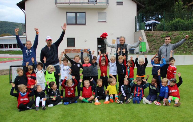 Trainingsstart im neuen Stadion