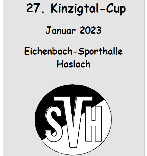 Kinzigtal-Cup der G- bis C-Junioren 21./22. und 28./29. Januar 2023
