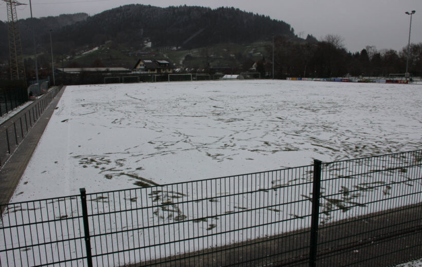 Spielausfall am 3.12.2023 SV Haslach – SV Schapbach