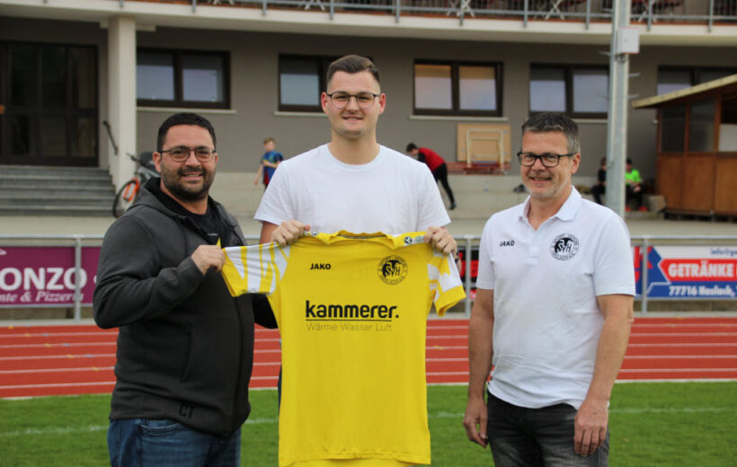Tom Mantel verstärkt das Torhüterteam beim SV Haslach