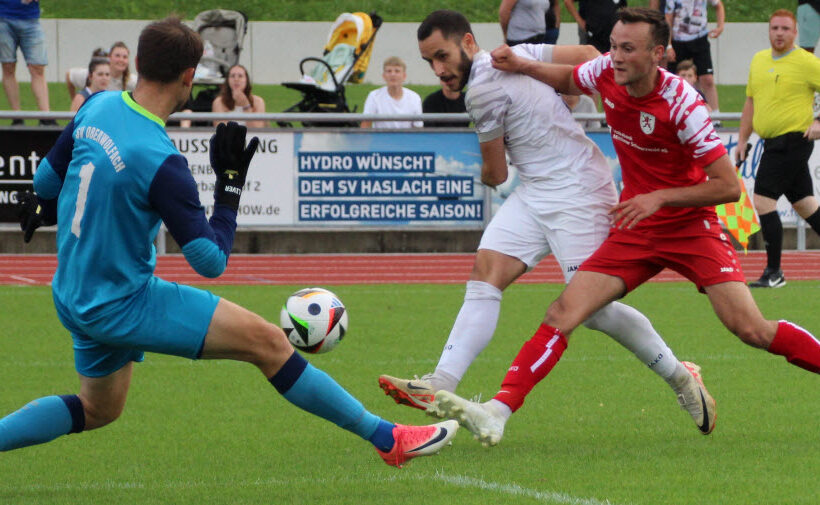 Spannendes Pokalderby SV Haslach und SV Oberwolfach