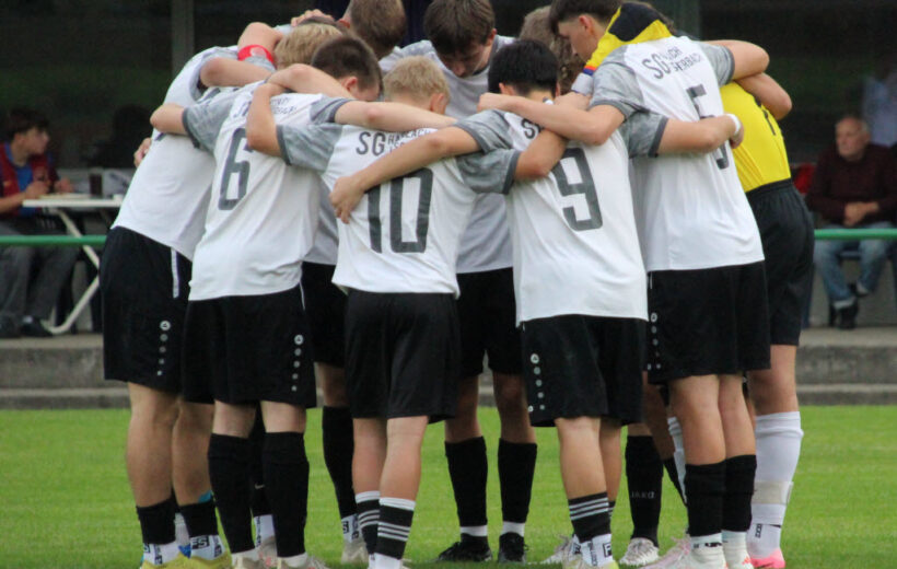A-Junioren holen im Derby noch einen Punkt