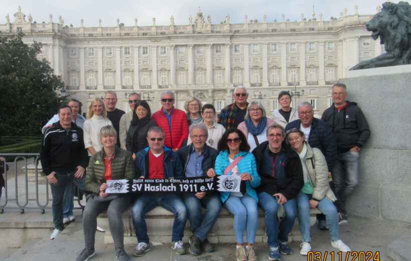 SVH-Reisegruppe in Madrid 2024