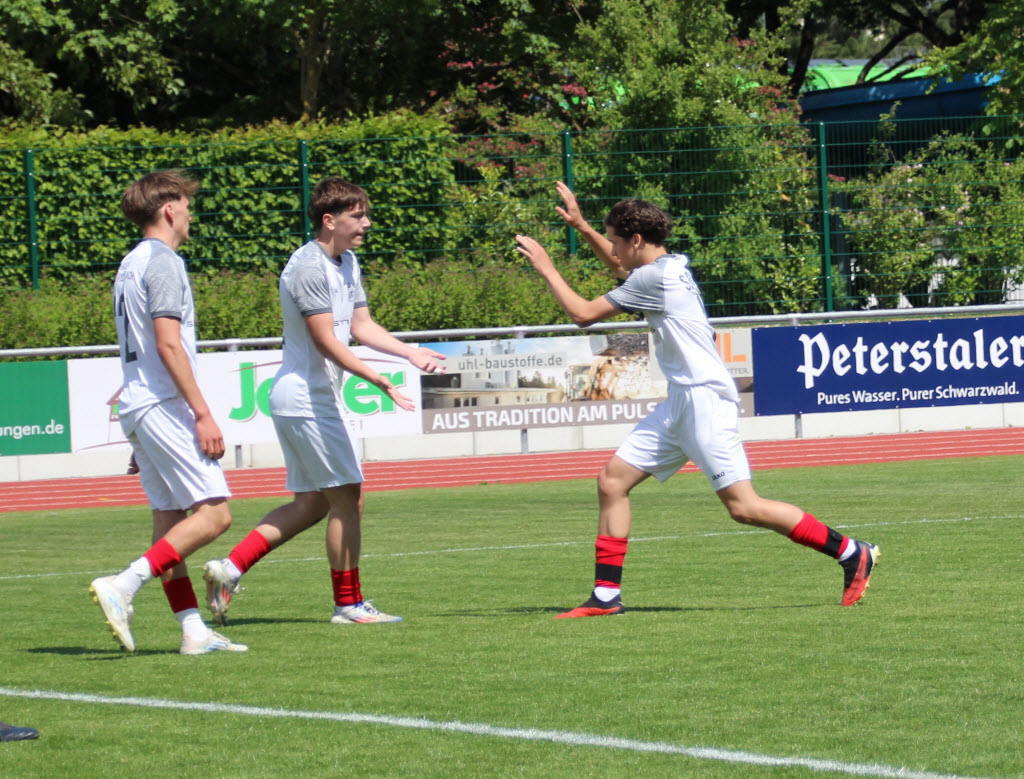 ...das 3:0 ist geschafft, Glückwunsch