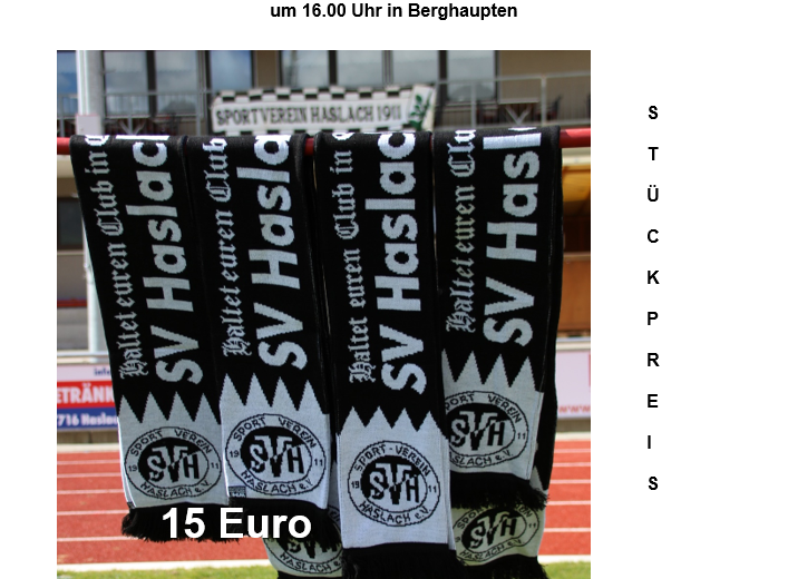 Neue Fanschals eingetroffen