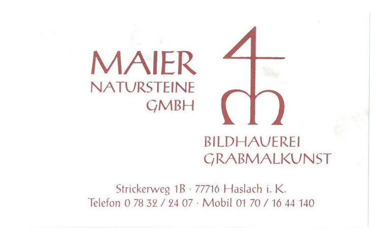 Logo Naturstein Maier