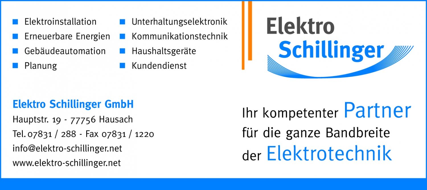 Logo Elektro Schillinger, Hausach
