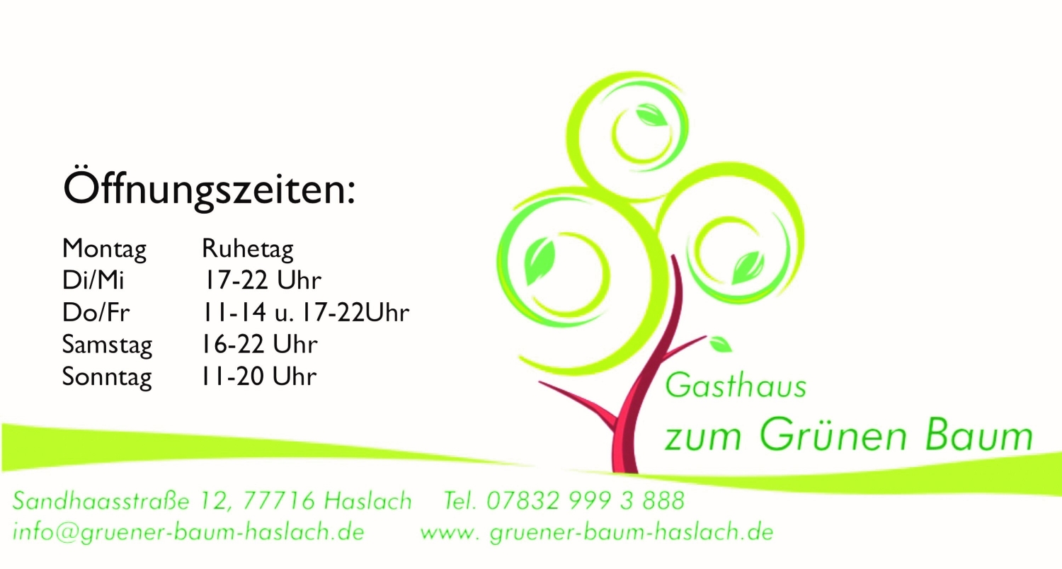 Logo Gasthaus Grüner Baum