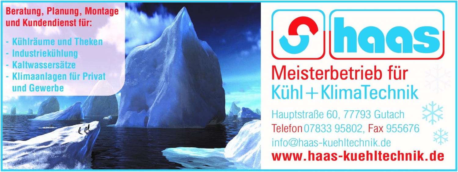 Logo Haas Kältetechnik, Gutach
