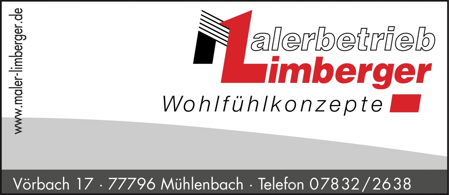 Logo Malerbetrieb Limberger, Mühlenbach