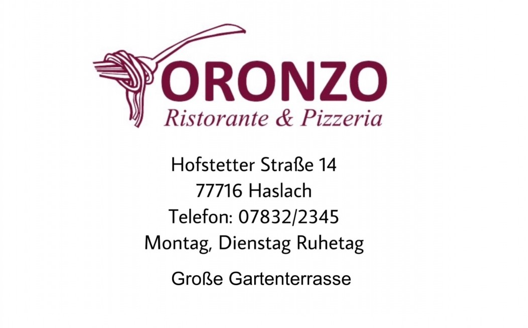 Logo ORONZO Pizzeria