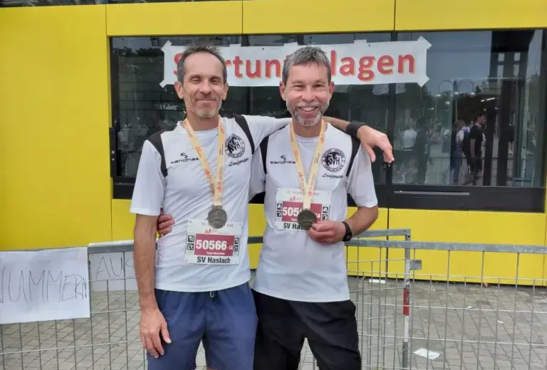 Laufgruppe des SV Haslach mit Top-Leistungen