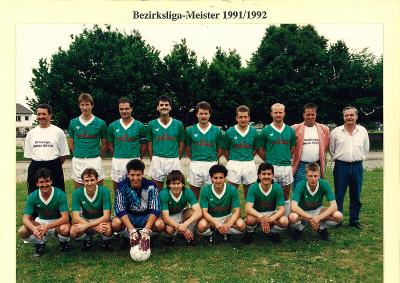 SVH Bezirkligameister 91 92